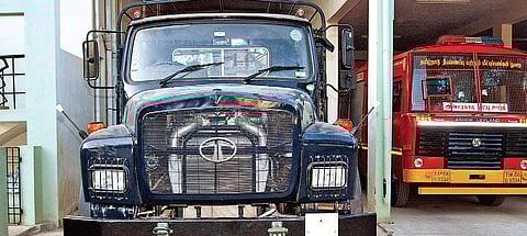 A newly-inducted troop carrier that can wade into 4-5 feet deep water | Express