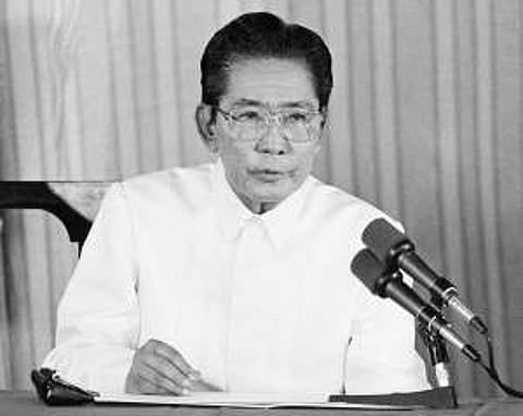 Former Philippine President Ferdinand Marcos (Photo | AP)