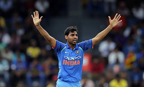 Indian pacer Bhuvneshwar Kumar | AP
