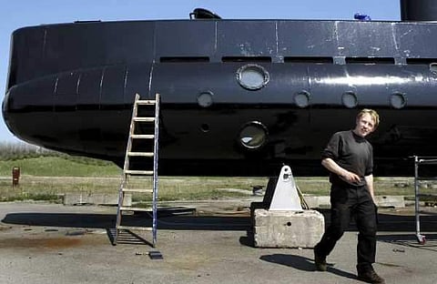 FILE - This April 30, 2008 file photo, shows a submarine and its owner Peter Madsen | AP