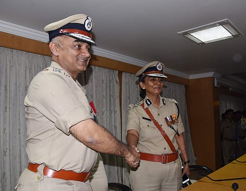 Neelamani N Raju takes charge from her predecessor Rupak Kumar Dutta (EPS | Vinod Kumar)