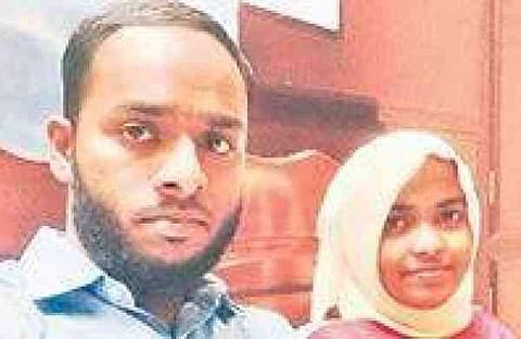 Shafin Jahan and Akhila Ashokan (Hadiya), whose marriage was invalidated by HC. (File Photo)