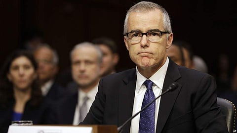FBI chief Andrew McCabe | AP