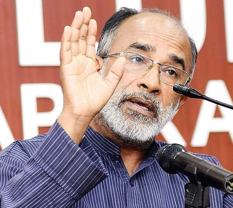 Union Minister of State for Tourism and IT Alphons Kannanthanam. (EPS)