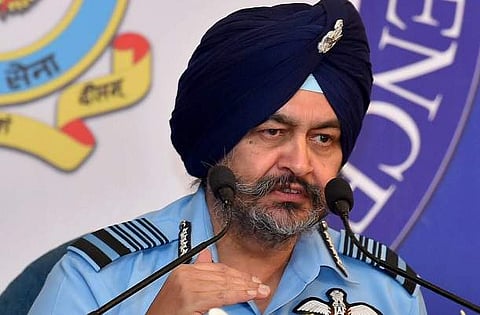 Air Chief Marshal BS Dhanoa the reason for the crash will be determined in a Court of Inquiry. (Photo | PTI)