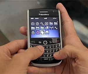 A BlackBerry mobile phone. | AP File Photo