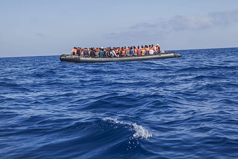 Officials said the boat was overloaded with about 100 people. (File photo | AP)