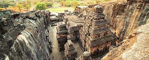 A confluence of religions in stone