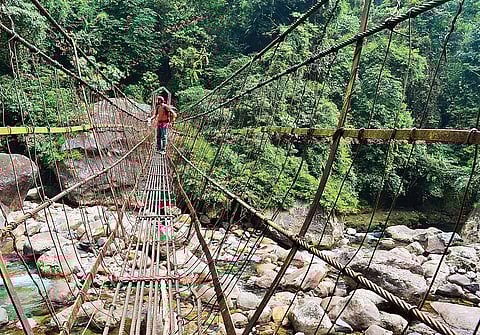 A walk in the clouds