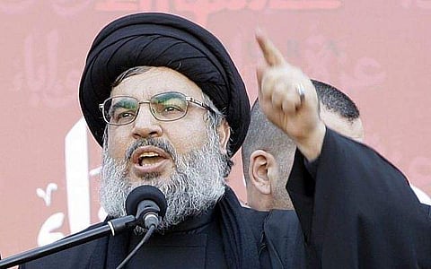 Head of the powerful Hezbollah group Hassan Nasrallah. (Photo | AP)