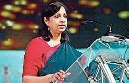 Telecom secretary Aruna Sundararajan