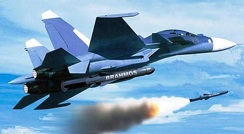 Defence sources said the BrahMos Aerospace had to reduce the weight of the air version of the missile to 2.4 tonne as it is to be launched from a moving platform unlike its land and navy versions.