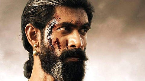 Rana Daggubati as Bhallaladeva in 'Baahubali'.