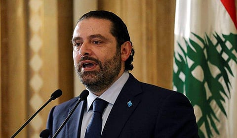 Hariri had accepted an invitation to visit France for talks with President Emmanuel Macron. (Photo | AP)