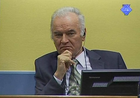 Mladic is charged with genocide over the massacre, deemed the worst atrocities committed in Europe since the end of World War II. (Photo | Associated Press)