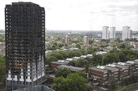 Seventy people died in the fire that spread rapidly through Grenfell Tower on June 14. (Photo | AP)