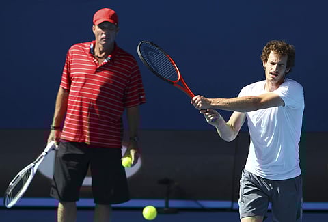 Andy Murray (R) and Ivan Lendl | AP