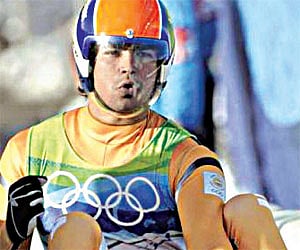 Indian luger Shiva Keshavan