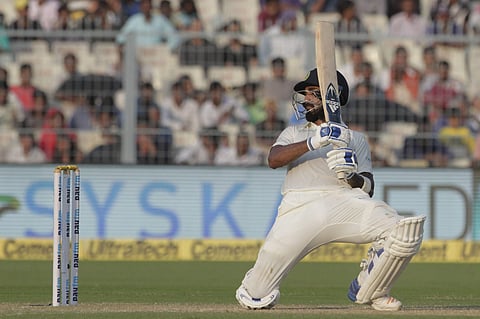 Rahul during fourth day of the match | AP