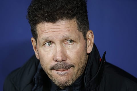 Atletico Madrid coach Diego Simeone | AP