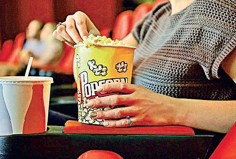 Forget popcorn & soda, live healthy