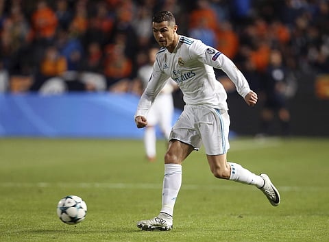 Real Madrid striker Cristiano Ronaldo | AP