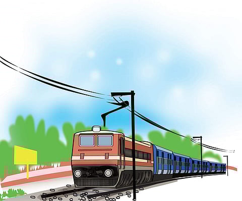 Sabarimala pilgrimage slows track work