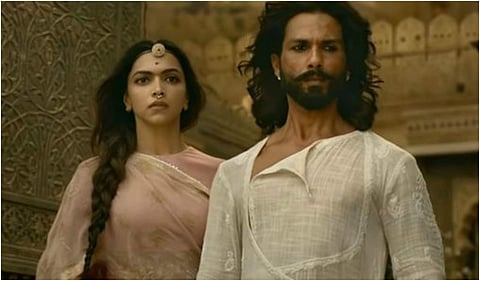 Youtube screengrab from the 'Padmavati' trailer.