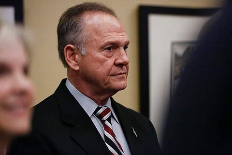 Moore has denied the allegations and has rejected pressure from fellow Republicans to drop out of the special election to be held in December. (Photo | AP)