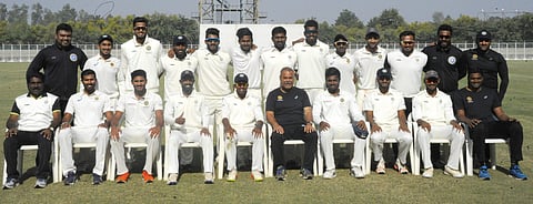 Kerala created history as they entered the quarterfinals of the Ranji Trophy for the first time after beating Haryana by an innings and eight runs. | EPS