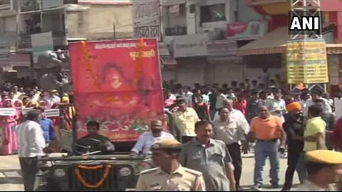 Protest in Rajasthan against upcoming movie Padmavati, bandh observed in Chittorgarh. | ANI
