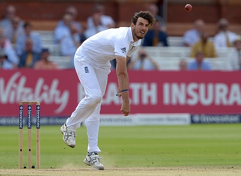 England's pacer Steven Finn. (File Photo | AP)