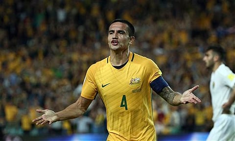 Australia's all-time leading goalscorer Tim Cahill. | (File|AP)