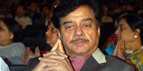 Shatrughan Sinha blamed 'arrogance' on the part of the party leadership for crises such as the Patidar agitation in Gujarat. (Sampurn Pix)