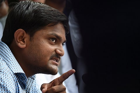 Patidar leader Hardik Patel. (File|AFP)