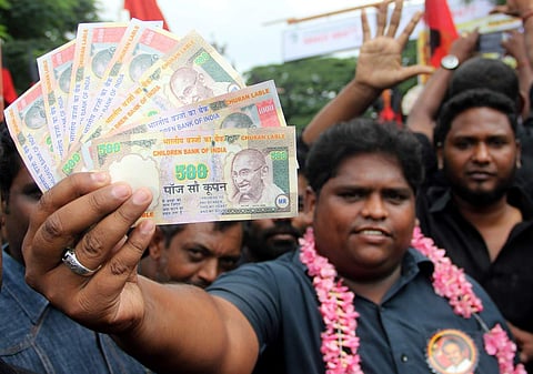 Demonitisation - Representational Image.