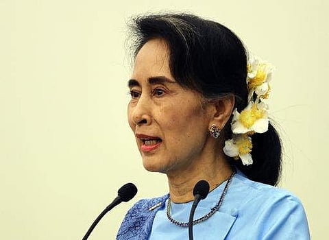 Myanmar civilian leader Aung San Suu Kyi (File | AP)