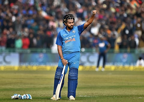 Sharma becomes the first batsman in the world to hit three ODI double hundreds. | PTI