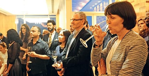 Ministers, diplomats, entrepreneurs and Isralis in the city attended the Hanukkah fest at Shangri-La Hotel Nagesh Polali