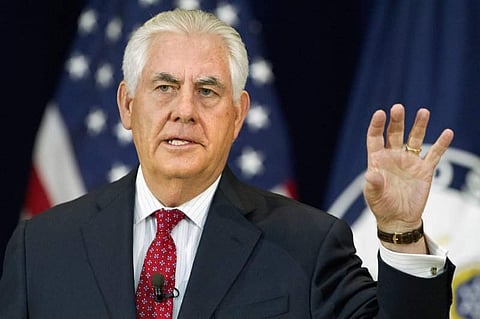 Tillerson noted that the contentious South China Sea issue is 'a concern to many of our allies and trading partners in the Southeast Asia region.' (Photo | Associated Press)