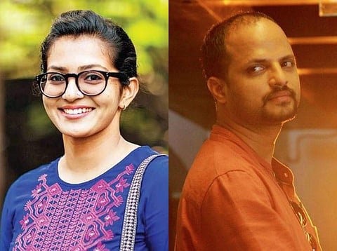 Actress Parvathy, Malayalam director Jude Anthany Joseph.