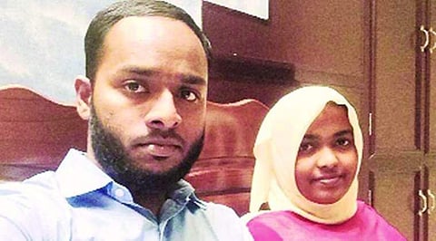 Shafin Jahan and Hadiya. (File Photo)
