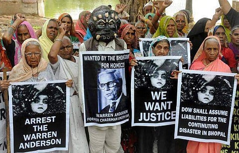 Survivors of the Bhopal Gas tragedy (File | PTI)