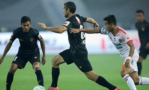 NorthEast were able to convert the few chances they had (Twitter/Indian Super League)