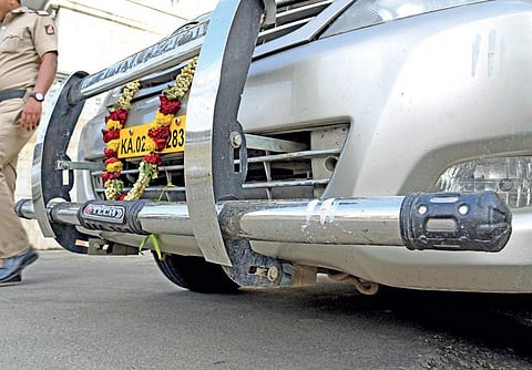 Unscientific crash guards can damage vehicles