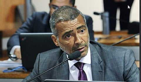Footballer turned Brazil senator Romario (Twitter/Romario)