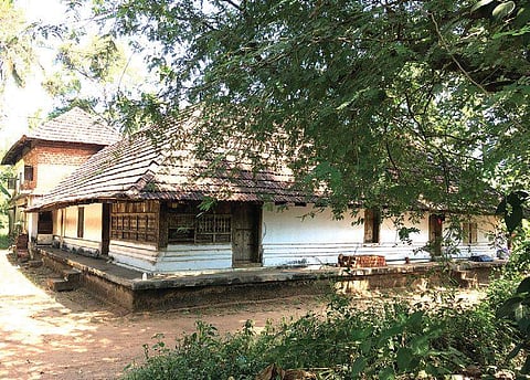 The Iringatappally Mana, which is believed to have been the birth place of of Sangamagrama Madhavan