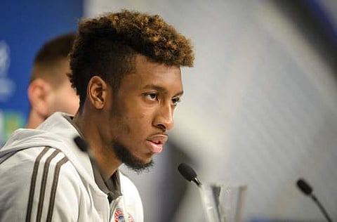 Bayern Munich's Kingsley Coman