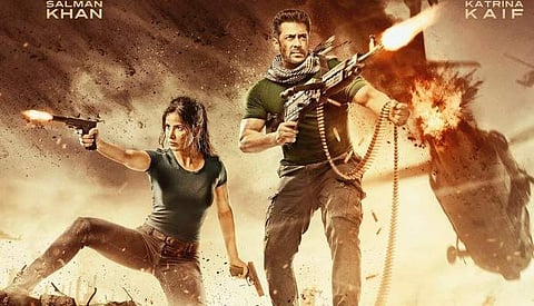 Protesters vandalise posters of Tiger Zinda Hai in Jodhpur