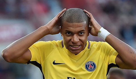 Kylian Mbappe tasted his first defeat with PSG today (Twitter/ Goal)